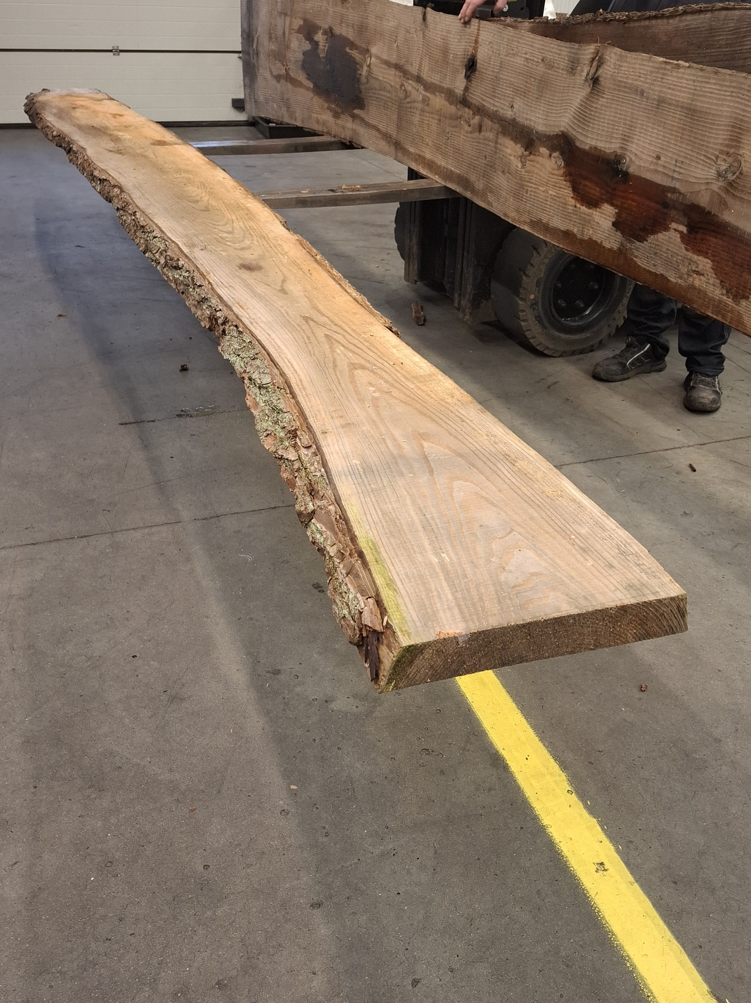 Lærketræ 2 stk. 50mm Kalmar planker 4,20m + 1 stk. 5,10m 2 - Himmerlands Handel Lærketræ 2 stk. 50mm Kalmar planker 4,20m + 1 stk. 5,10m - Billede 2