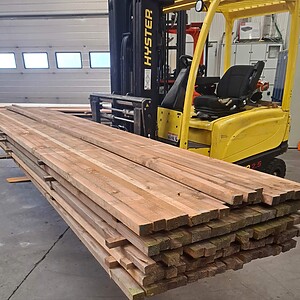 Restparti i Duglas, 93 stk lister 40x50x5100 (475 meter)